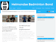 Tablet Screenshot of hbbond.nl